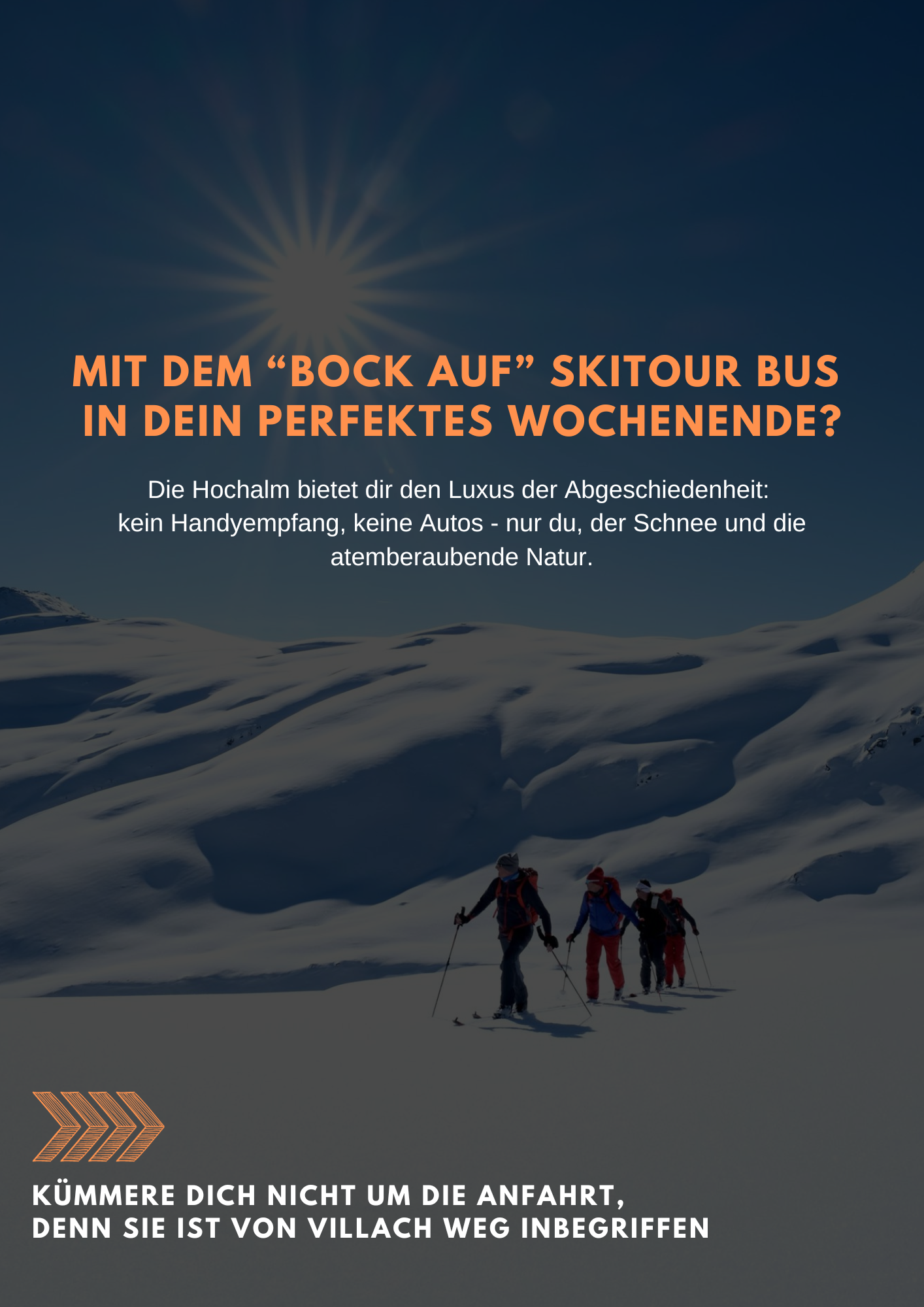 Skitouren Camp Hochalm 19.-21.01.2024 inkl. Anfahrt